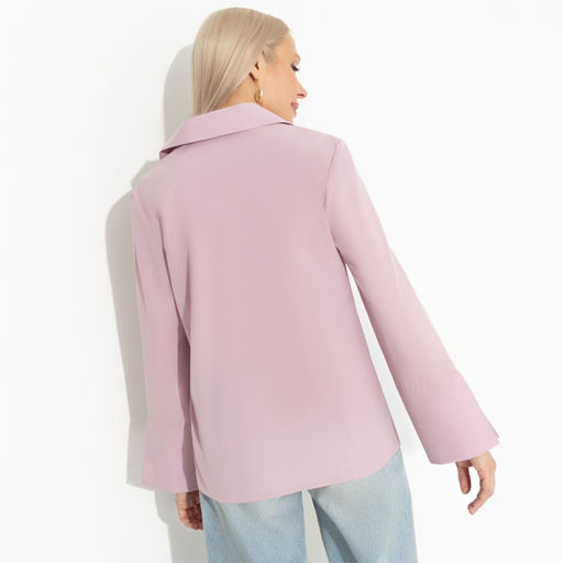 Блуза без застёжки Амбассадор стиля (pink) - Charutti фото 5