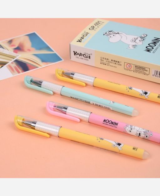 Ручка Пиши-Стирай Moomin, 0,38 мм, синие чернила. 9046175 - Yiwu youda import & export co фото 3