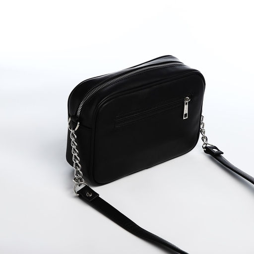 Сумка кросс-боди на молнии, цвет оливковый - Simaland фото 4