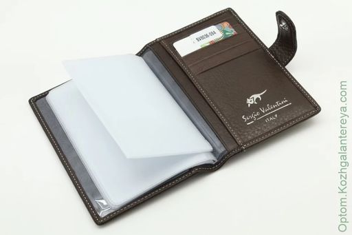 Женская кожаная обложка для автодокументов Sergio Valentini СВ 8036-084  фото 5