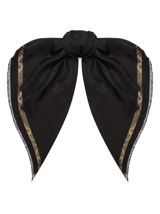 Платок жен. виск+шелк+люр 105х105 LSZ34-939-01 - Labbra фото 2