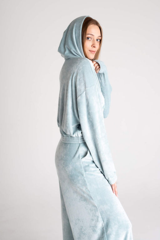 Комплект ПРЕМИУМ ВЕЛЮР оверсайз на молнии - Knitka wear фото 7