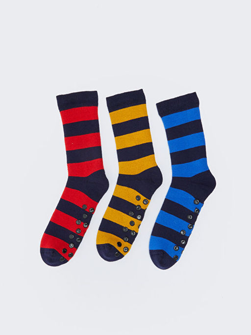 ?izgili Erkek ?ocuk Soket ?orap 3l? - Waikiki фото 2