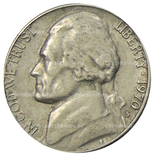 5 центов 1970 года S США