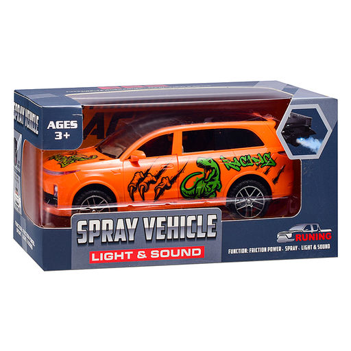 Машина "Неудержимый" (свет, звук) в коробке