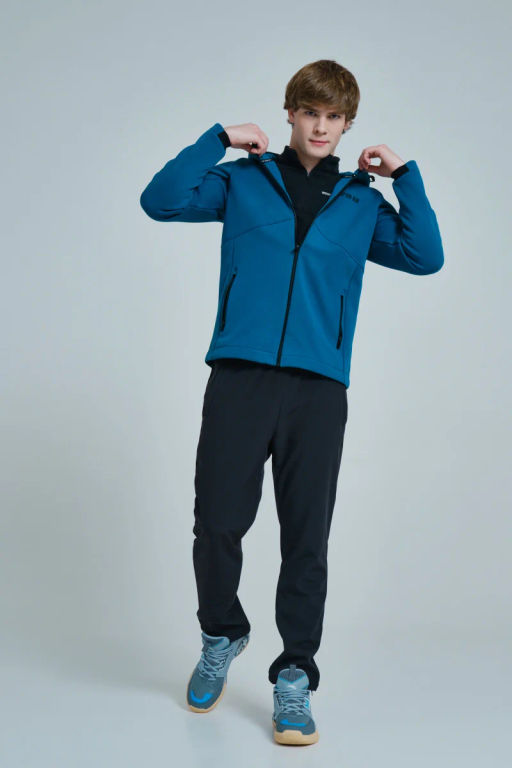 Толстовка на молнии с капюшоном Синий - Anta фото 9