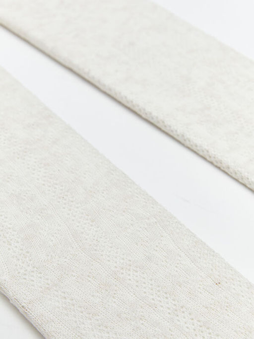 K?z Bebek Triko K?lotlu ?orap 2li