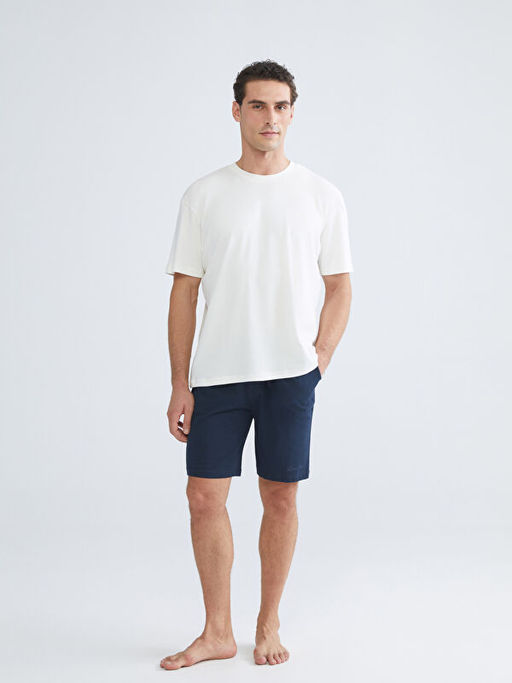 Slim Fit Erkek Pijama Alt ?ort 2li