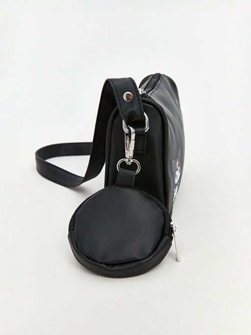 Kuromi Bask?l? K?z ?ocuk Omuz ?antas? ve C?zdan