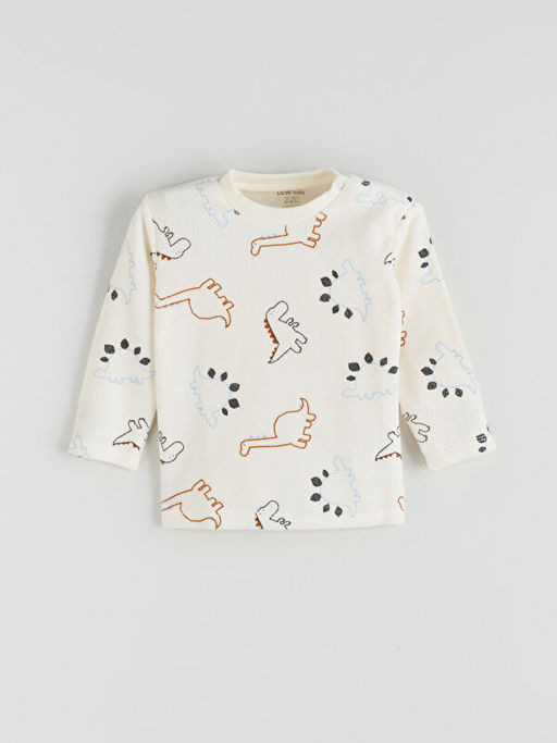 Bisiklet Yaka Erkek Bebek Pijama Tak?m?