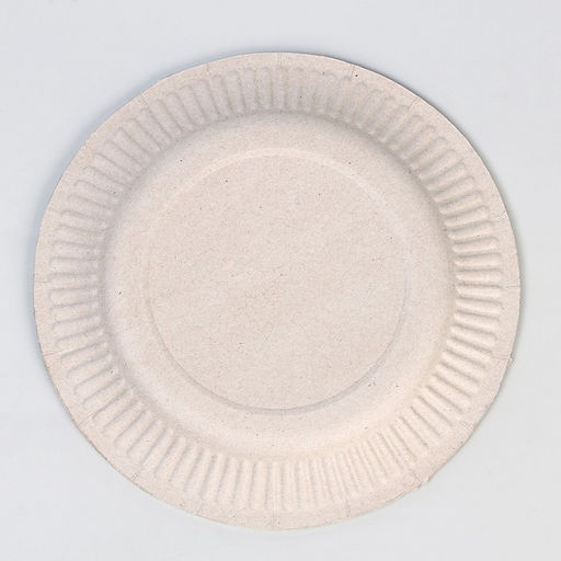 Тарелка одноразовая бумажная «Природа», 18 см , набор 6 шт.