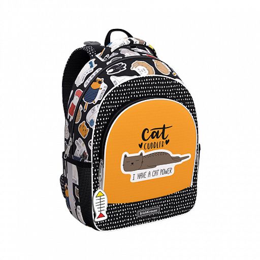 Цена за 1 шт. Ученический рюкзак ErichKrause ErgoLine® 15L Funny Kittens