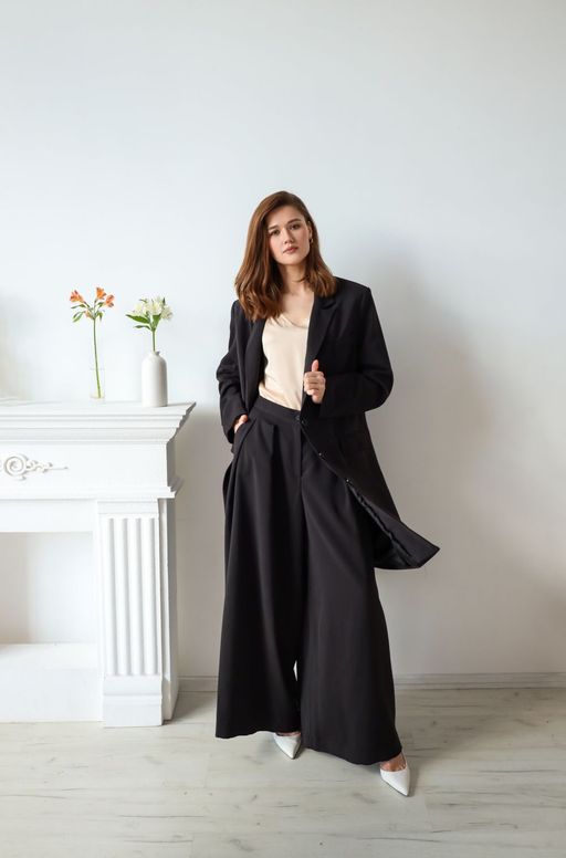 Костюм AURA 9098-164 черный  фото 3