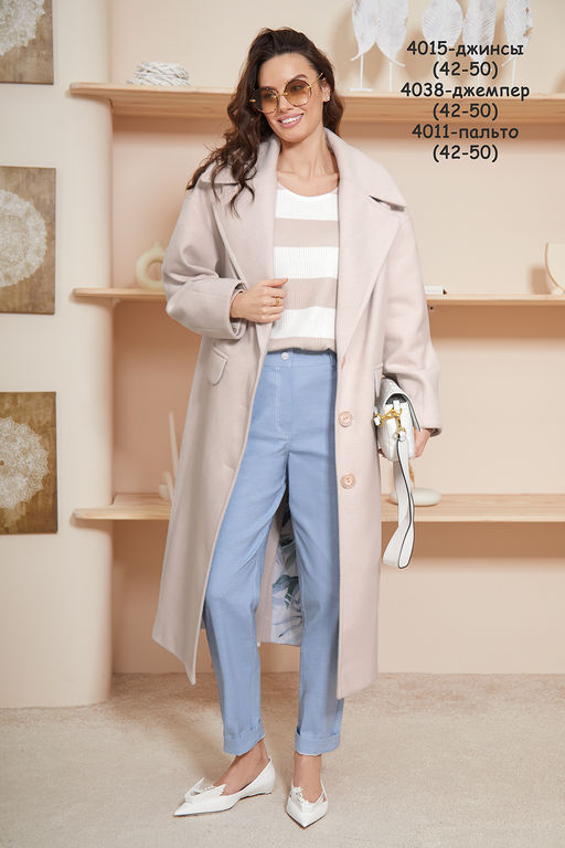 Пальто 4011 - Niv niv фото 4