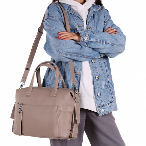 Сумка 0454 cappucino  Polina&Eiterou