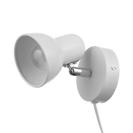 Светильник Бра «Севантос», с проводом, Е27, 40 Вт, белый, 9×9×14 см