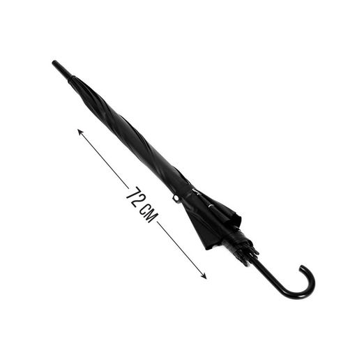 Зонт - трость полуавтомат Москва, цвет черный, 8 спиц, R = 45 см - Семейные традиции фото 5