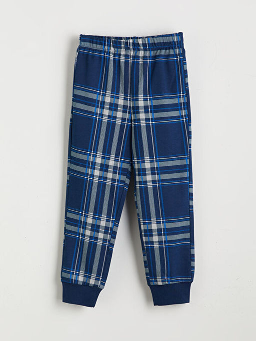 Beli Lastikli Ekose Erkek ?ocuk Pijama Alt