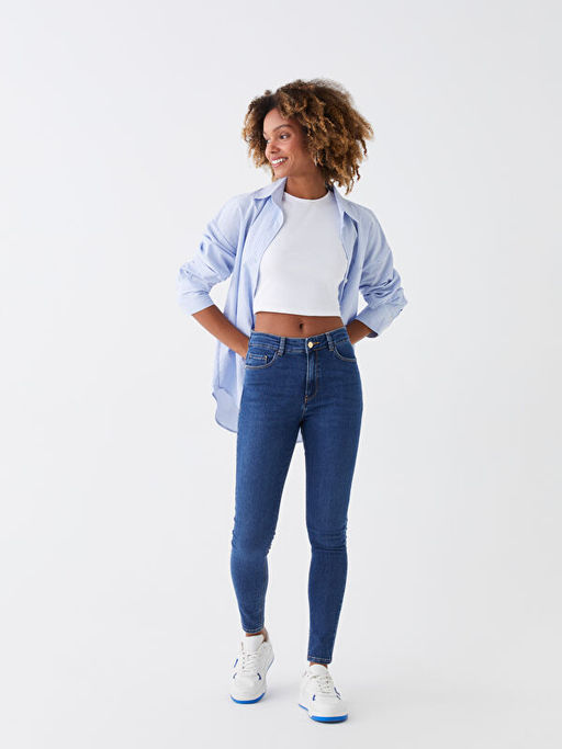Mercury Skinny Fit Kad?n Jean Pantolon