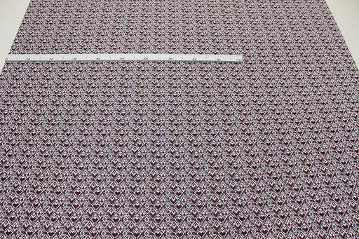 Бязь Этно - мозаика цв.сливовый, ш.1.5м, хлопок-100%, 120гр/м.кв - Купава фото 3