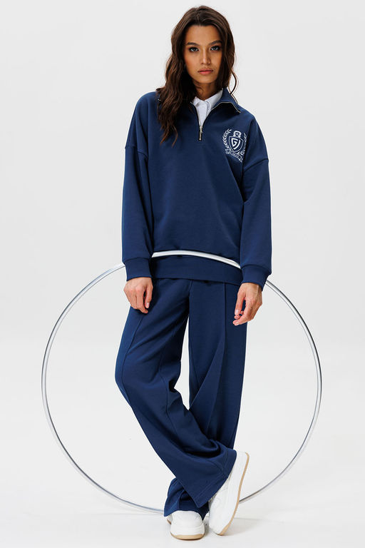 Костюм GO F3077/20-01.164-170-Р индиго фото 3