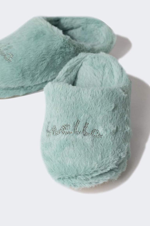 Женские домашние тапочки на плоской подошве - Defacto фото 7