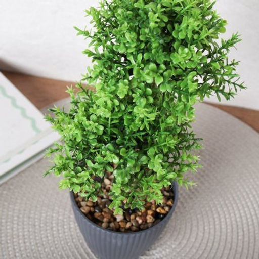 Цветочная композиция Зелень самшит 29 см / 9090-10 /уп 9/72/ - Галеонтрейд фото 5