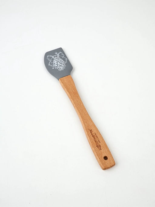 Лопатки силиконовые «Новогоднего настроения», 26×5 см, 23.3×4.3 см, 2 шт.