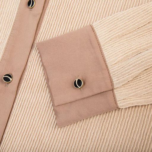 Костюм женский (рубашка, брюки) MINAKU: Casual Collection, цвет кофе, размер 50