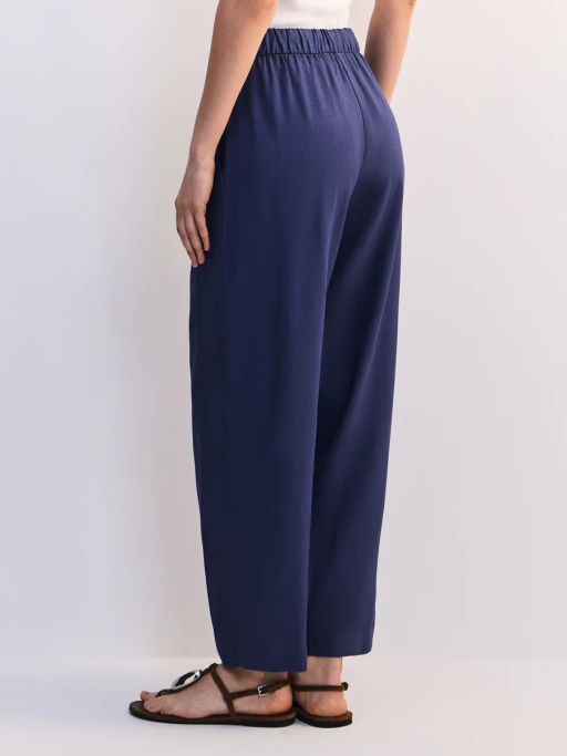 Льняные брюки с эластичным поясом ZR2605012106-162 / Zarina