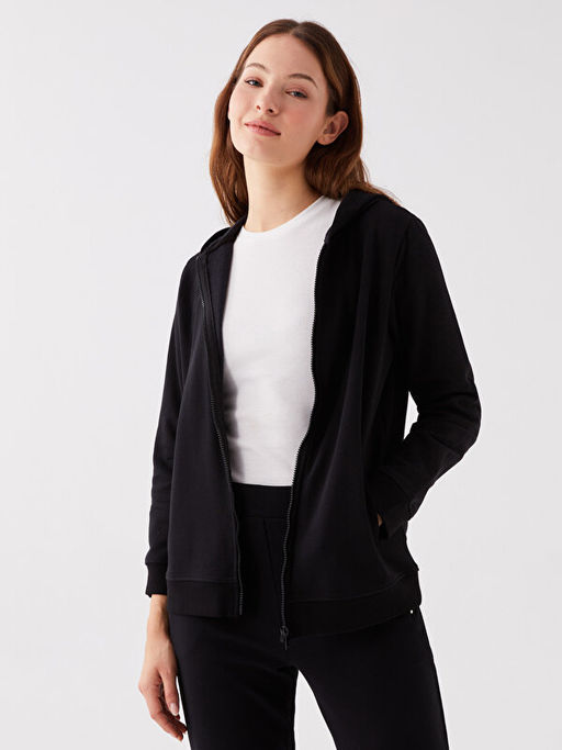 Kap??onlu D?z Uzun Kollu Kad?n Spor H?rka