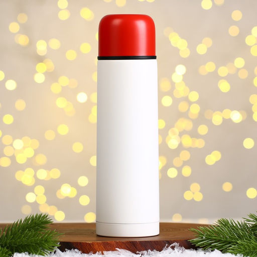 Подарочный набор Тёплого Нового года, термос 500 мл, кружка 2 шт - Mode forrest фото 3