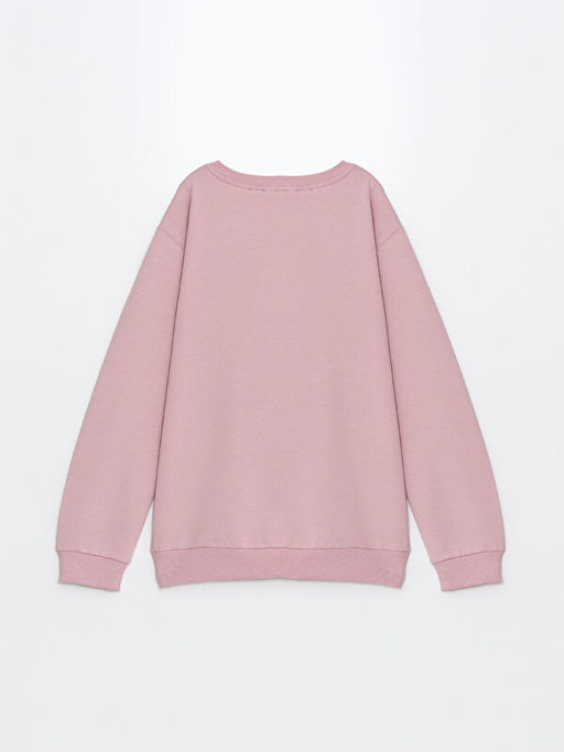 Bisiklet Yaka K?z ?ocuk Sweatshirt - Waikiki фото 2