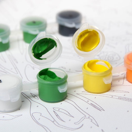 Картина по номерам в плёнке Халк, 30х40 см, Мстители - Marvel фото 3