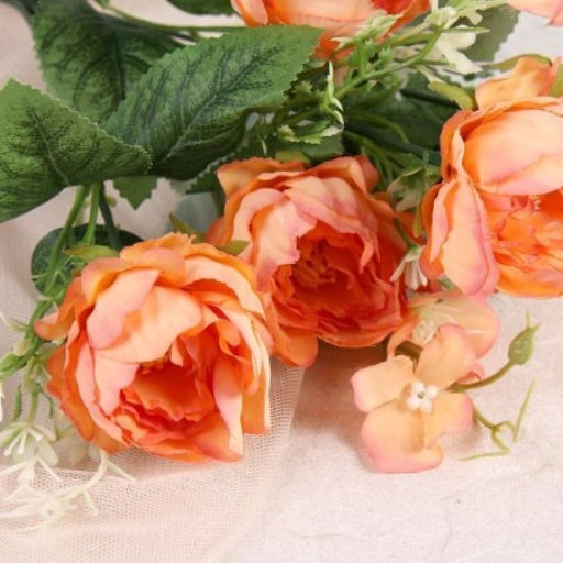 Цветок искусственный 30 см / W394130 /уп 800/ (Оранжевый) - Галеонтрейд фото 9