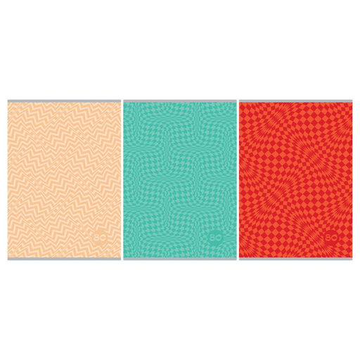 Тетрадь 80л. А4 ЭКОНОМ BG "Визуал", клетка (Т4ск80 60330)