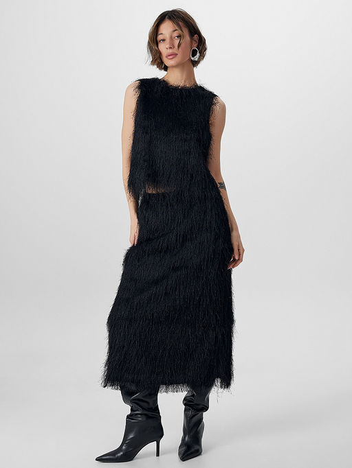 Блузка Mark Formelle x Ольга Бузова черная фото 5