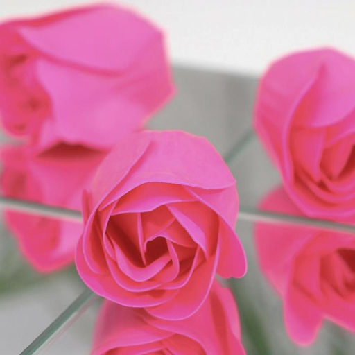 Цена за 2 шт. Мыльные розочки, фуксия, набор 3 шт. - Simaland фото 3