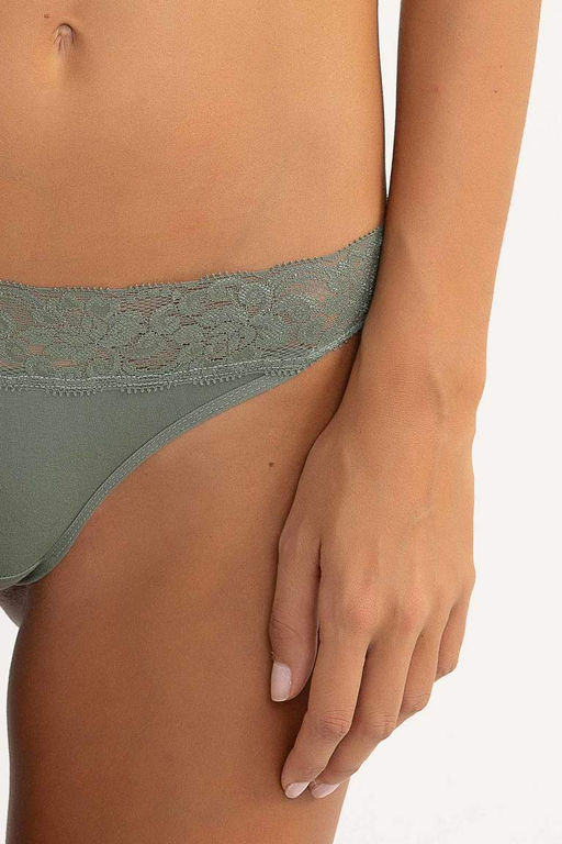 Трусики-комбинации из трех предметов с кружевными деталями Fall in Love - Defacto фото 5