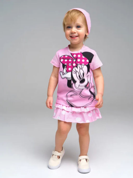 PlayToday / Повязка на голову детская трикотажная для девочек  фото 4