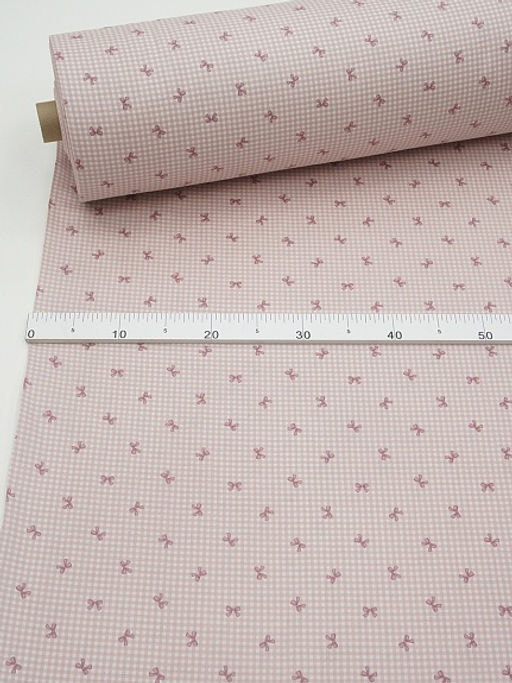 Муслин Премиум двухслойный гладкий Бантик - клетка, ш.2.5м, хлопок-100%, 130гр/м.кв - Купава фото 5