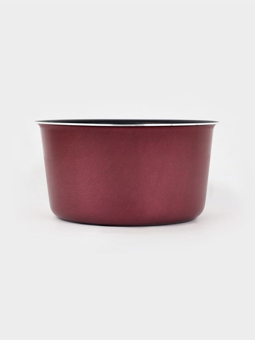 Форма для куличей, d=14 см, антипригарное покрытие, без крышки, бордовая