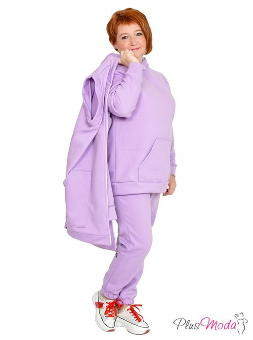 Толстовка Модель №1054 размеры 44-84 - Plusmoda фото 4
