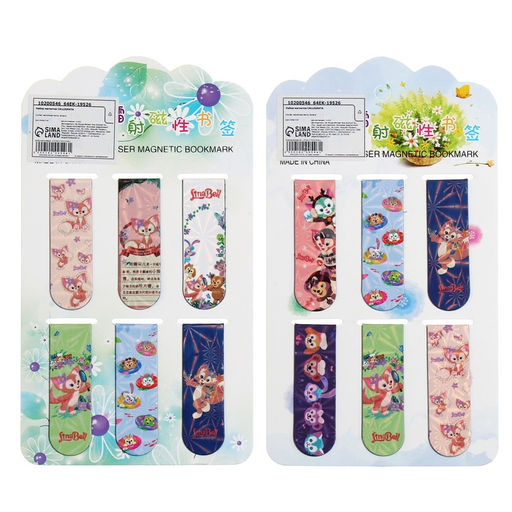 Набор закладок для книг магнитных 6 штук, Зверушки, МИКС - Calligrata фото 3