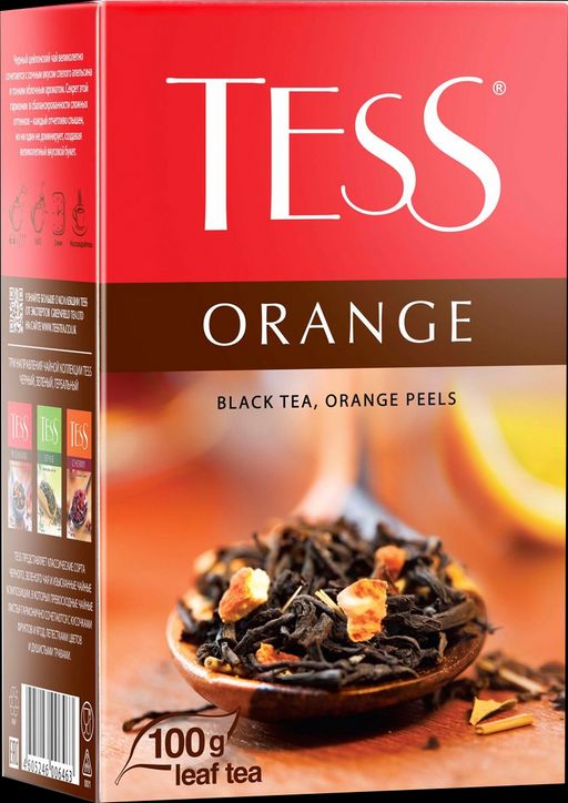 TESS. Classic Collection. ORANGE (черный) 100 гр. карт.пачка