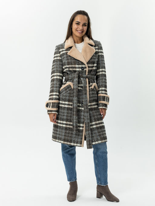 Ажур утепленное пальто - Dyuto фото 2