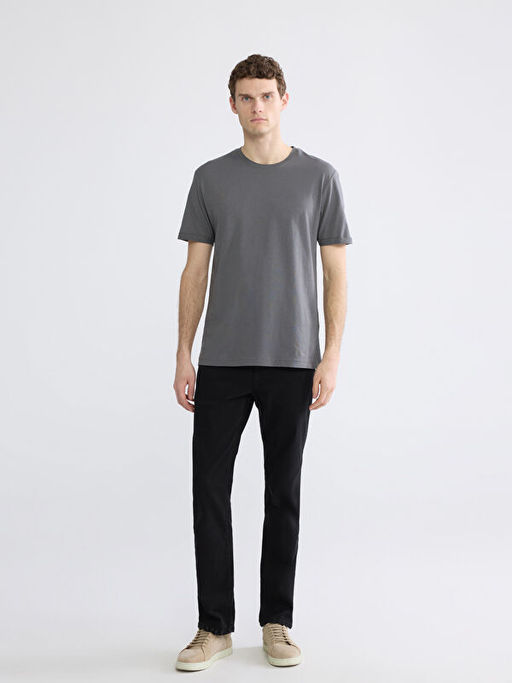 Bisiklet Yaka Erkek Penye Ti??rt