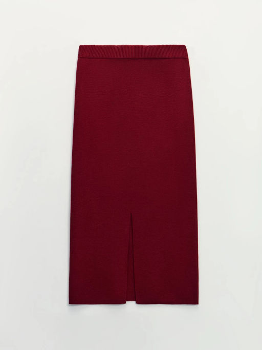 Трикотажная юбка миди / Zarina