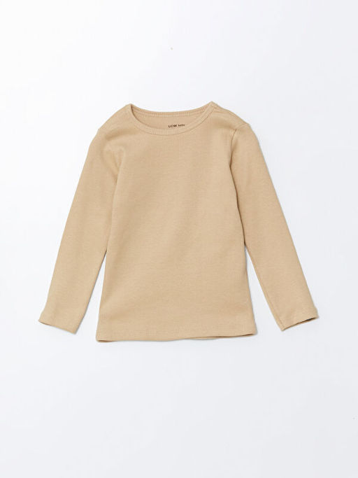 Bisiklet Yaka Uzun Kollu Basic Erkek Bebek Pijama Tak?m? - Waikiki фото 2