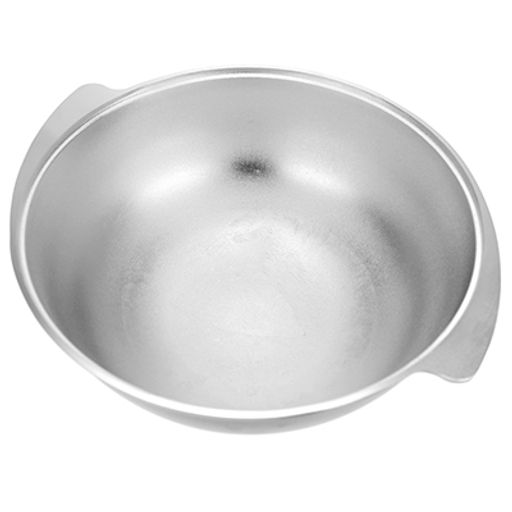 Казан для плова алюминиевый 12л, д42см, h16,5см, литой, металлическая жаропрочная крышка (Россия)